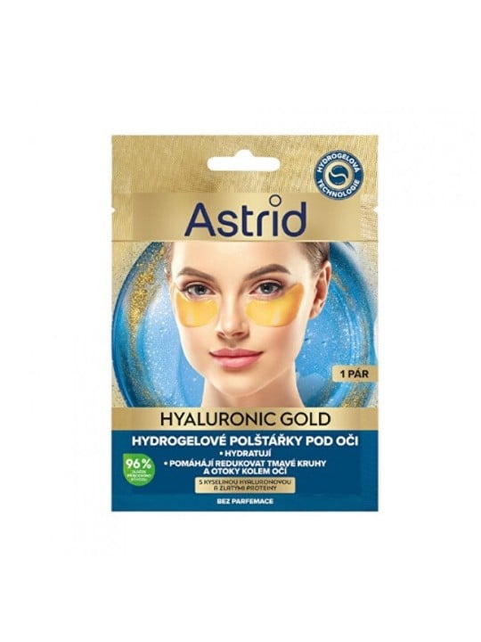 Astrid idrogel occhi assorbenti con oro proteine e ceramidi oro ialuronico donna 338