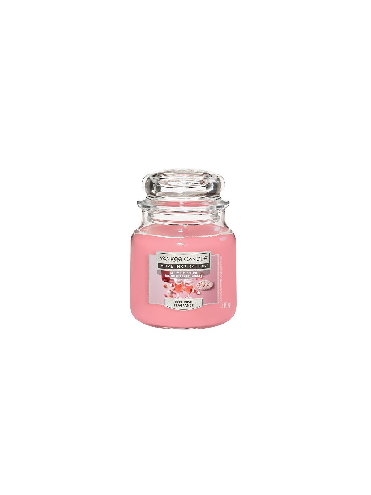 Yankee Candle Home ispirazione bacca Kiss Bellini profumato Candle 340 g unisex 2085