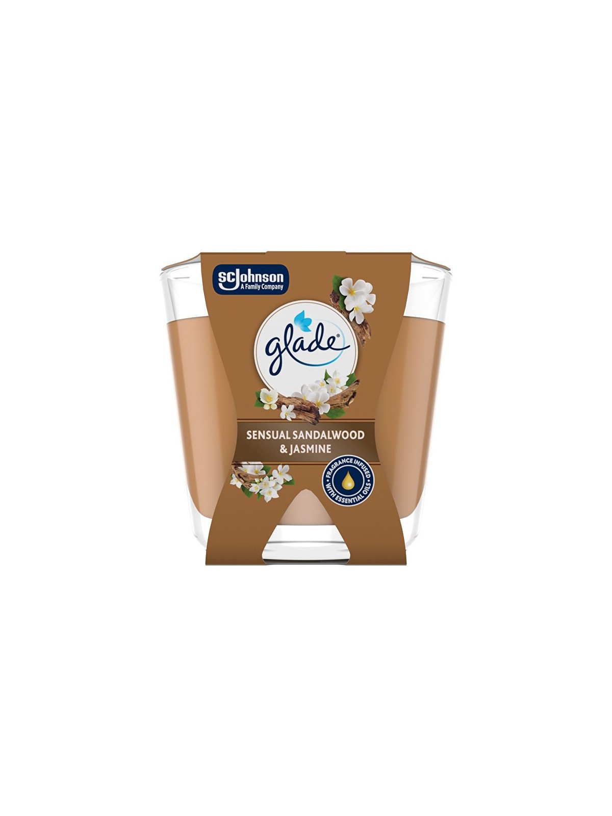 Glade profumato candle sandalwood sensuale & gelsomino 70 g unisex 169