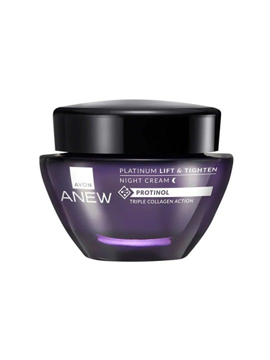 Avon anew platino triplo Collagen azione notte crema lifting 50ml donna 19364X