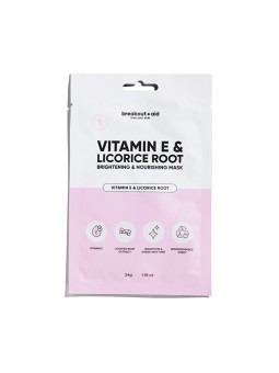 Breakout+aid maschera illuminante con vitamina E e liquirizia donna 021