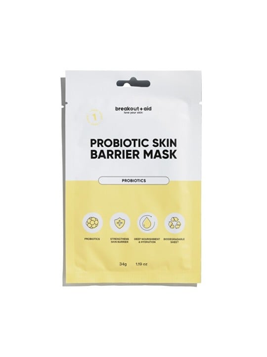 Breakout+aid maschera a rinforza la pelle barriera con probiotics donna 020