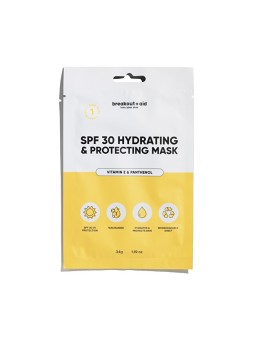 Breakout+aid idratante e maschera protettiva con vitamina E e panthenol, SPF 30 donna 019