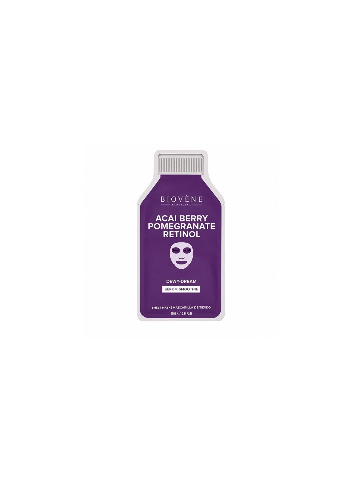 Biovène luminoso sogno rigenerante maschera in tessuto 25ml donna 019