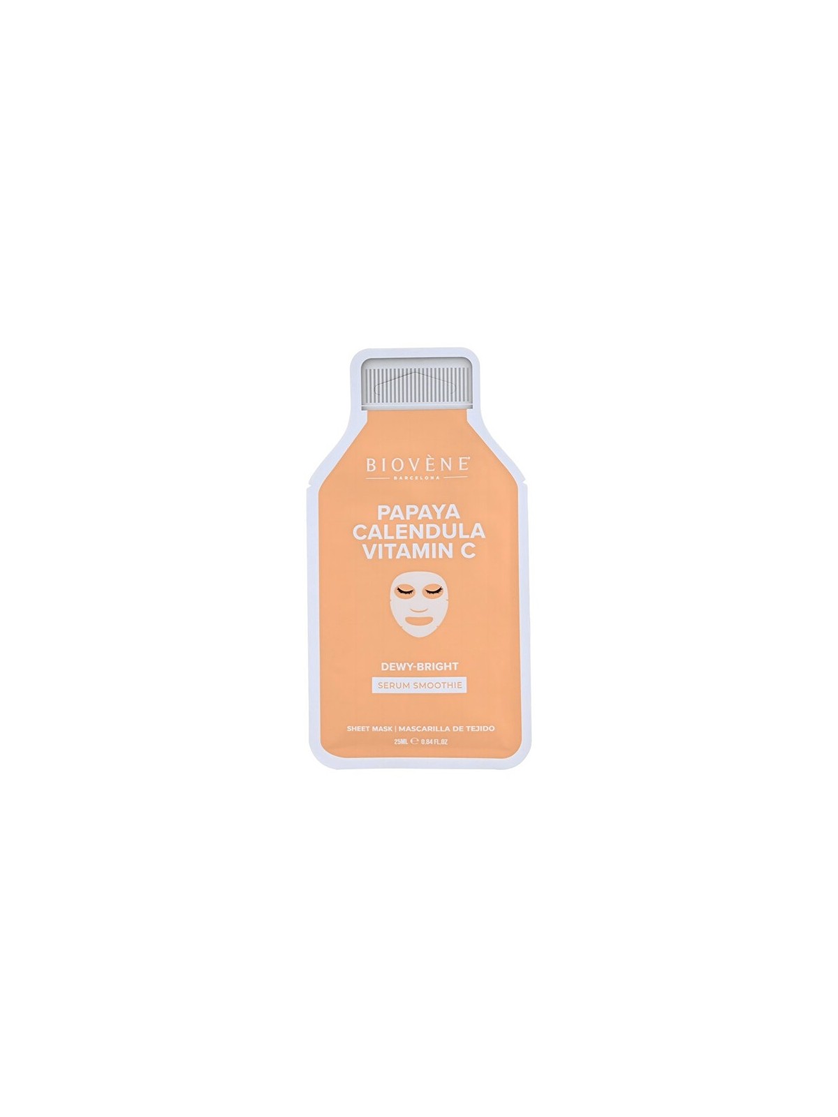 Biovène luminoso luminoso maschera schiarente maschera 25ml donna 018