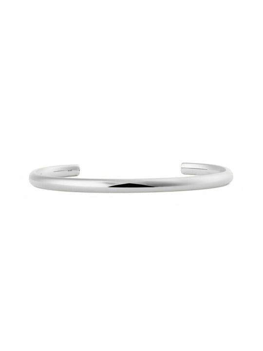 Daniel Wellington elegante aperto acciaio bracciale arco DW0040194 donna argento 0458-155