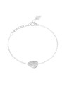 Guess abbinato luna gocce cristallo bracciale JUBB06254JWRH donna trasparente argento 3755-184