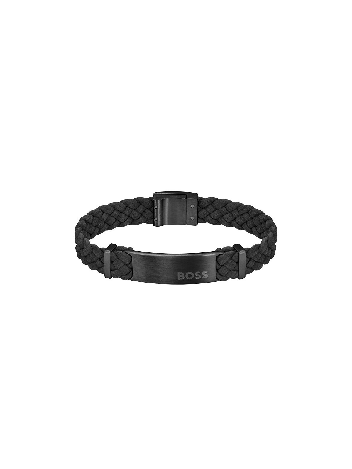 Hugo Boss moda uomo suede bracciale Dylan 1580608 uomo nero 0232-19