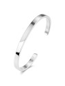 S'Agapõ solido acciaio bracciale uomo Bound SBD18 uomo argento 2587-55