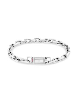 Tommy Hilfiger Modern acciaio bracciale Iconic ferramenta 2790715 uomo argento tricolore 1829-175