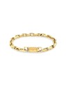 Tommy Hilfiger Modern placcato oro bracciale Iconic ferramenta 2790716 uomo oro tricolore 1840-175