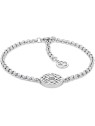 Tommy Hilfiger acciaio bracciale con an unconventional ciondolo 2780483 donna argento 1019