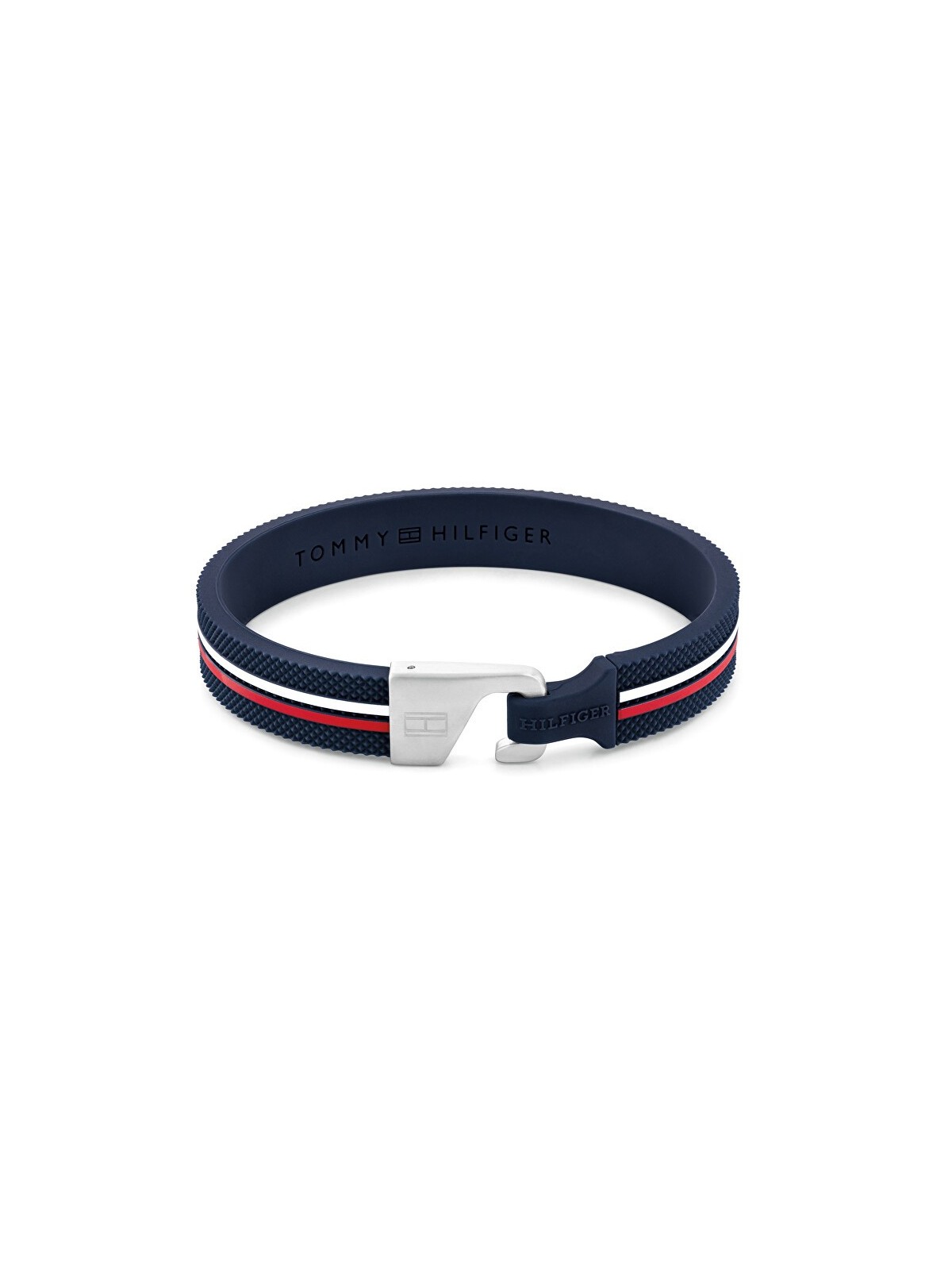 Tommy Hilfiger Sport silicone bracciale uomo 2790606 uomo blu multicolore argento 1612