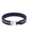Tommy Hilfiger Sport silicone bracciale uomo 2790606 uomo blu multicolore argento 1612