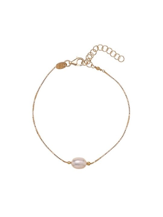 Alisia delicato placcato oro bracciale con a real perla AL3707.01.000 donna oro perlato 0079