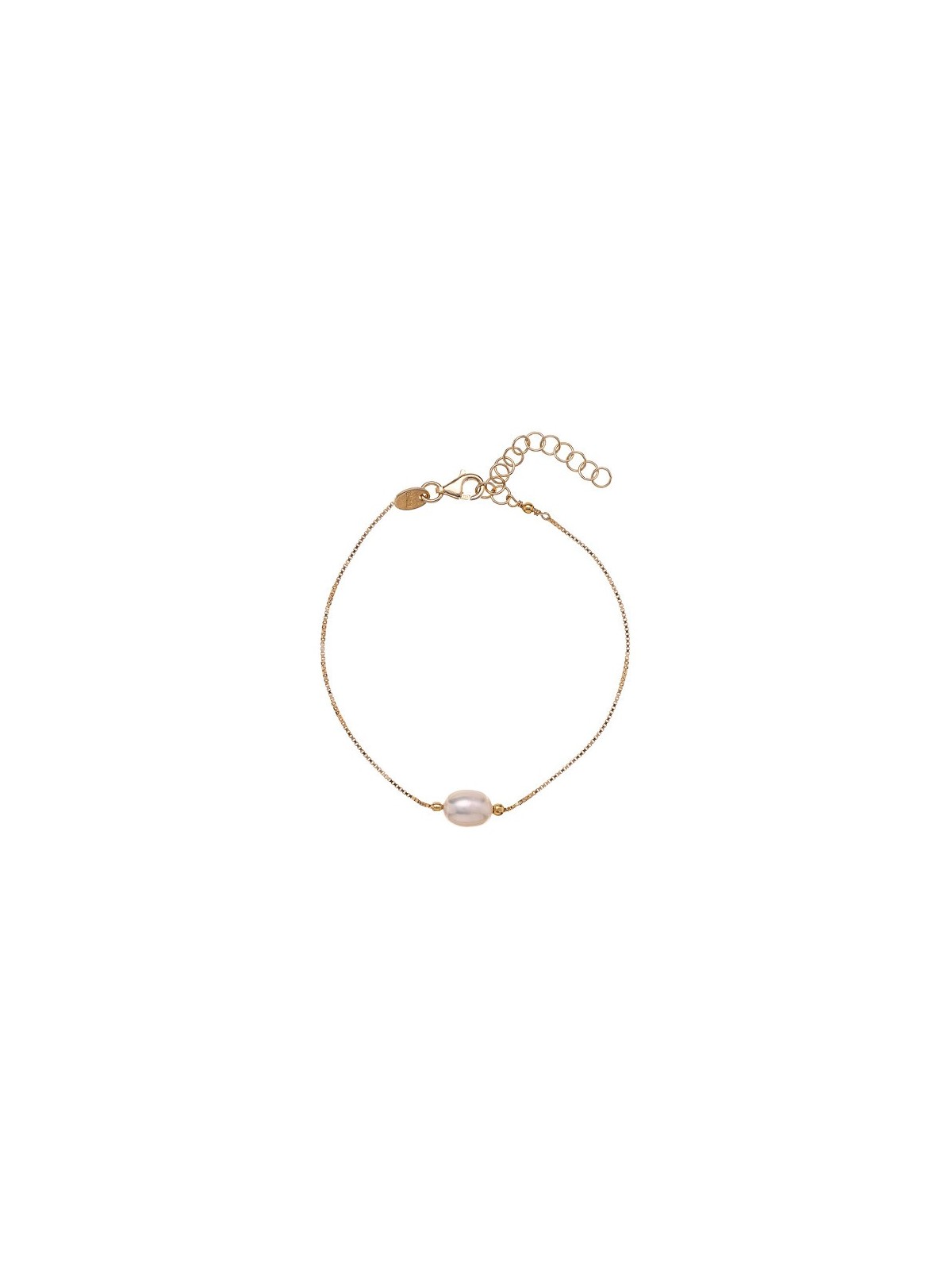 Alisia delicato placcato oro bracciale con a real perla AL3707.01.000 donna oro perlato 0079