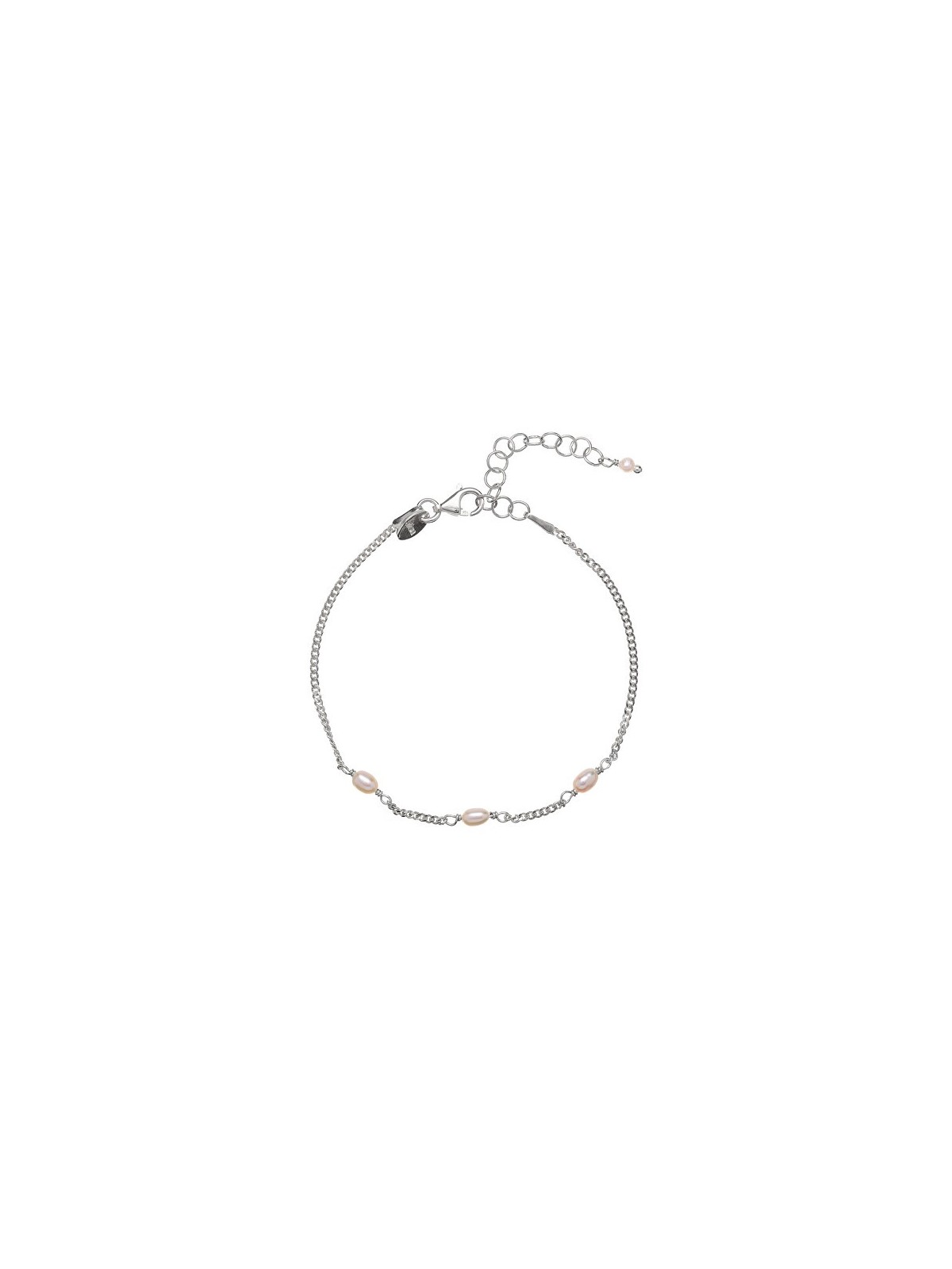 Alisia elegante argento bracciale con real perle AL3857.02.000 donna perlato argento 0099
