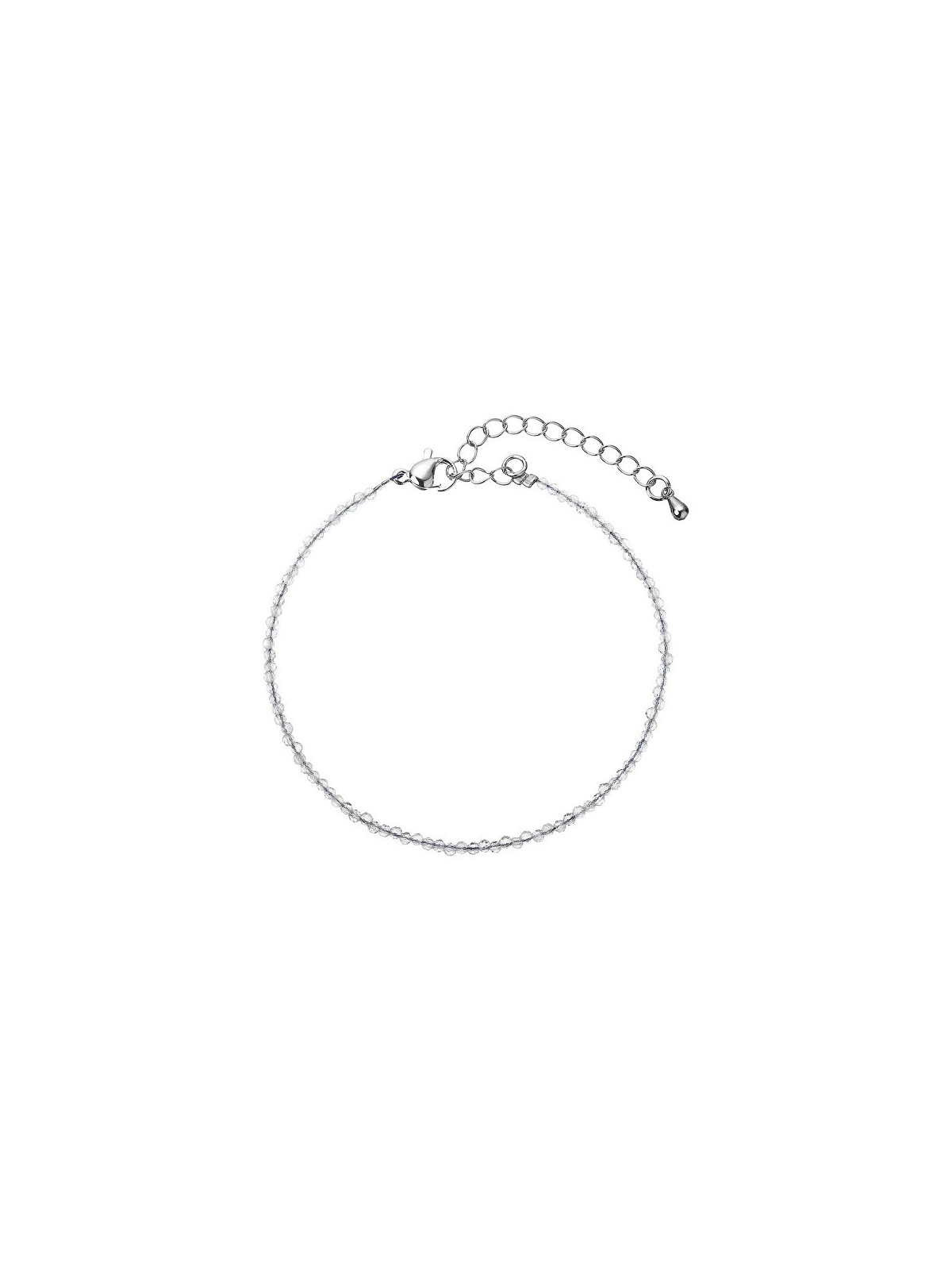 Evolution Group al quarzo perlina bracciale 43055.3grey al quarzo donna grigio argento 1005