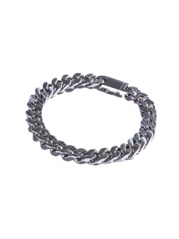 Marc Malone acciaio bracciale uomo Pancer MCGB5065S uomo argento 0189