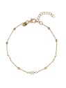 Alisia placcato oro bracciale con pietra di luna perle AL4099.01.052 donna oro bianco 0191