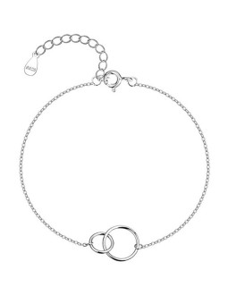 MOISS argento cavigliera Rings B0001412 donna argento 1015