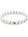 Tommy Hilfiger designer uomo acciaio bracciale Lars 2790619 uomo argento tricolore 1699
