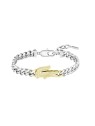 Lacoste uomo bicolore bracciale uomo Arthor 2040552 unisex bicolore oro argento 0320