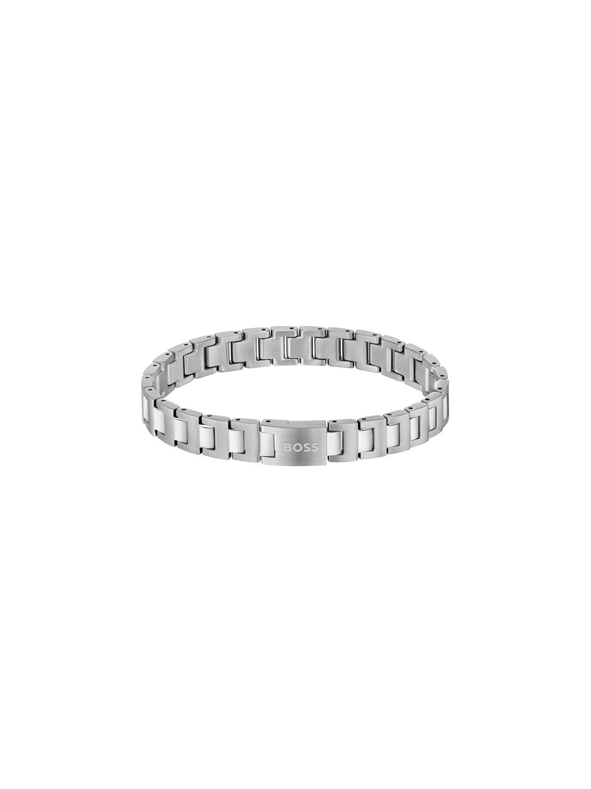 Hugo Boss uomo acciaio bracciale Candor 1580751 uomo argento 0371