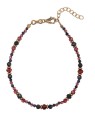 Alisia affascinante bracciale con granati e sapphires AL5229.01.000 donna blu bordeaux oro 0289