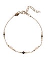 Alisia placcato oro bracciale con perle e agata AL5255.01.000 donna oro nero perlato 0307