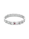 Tommy Hilfiger senza tempo acciaio bracciale uomo H-Link 2790682 uomo argento tricolore 1767