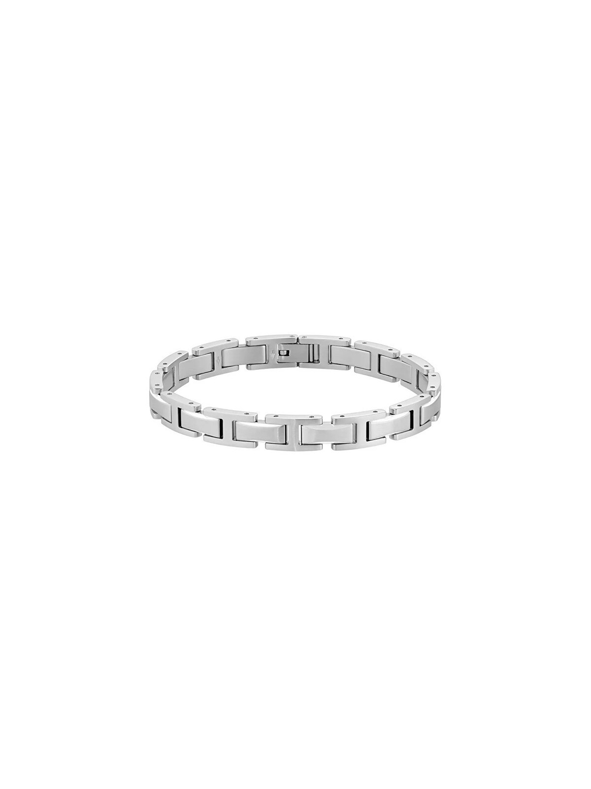 Hugo Boss senza tempo uomo acciaio bracciale Nolan 1580792 uomo argento 0426