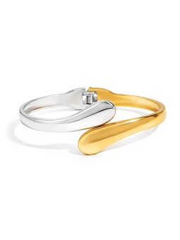 Troli solido bicolore bracciale VJDB0305013-PS donna oro argento 4654