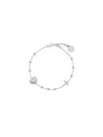 Liu Jo acciaio bracciale con cristalli icone LJ3207 donna trasparente argento 1181