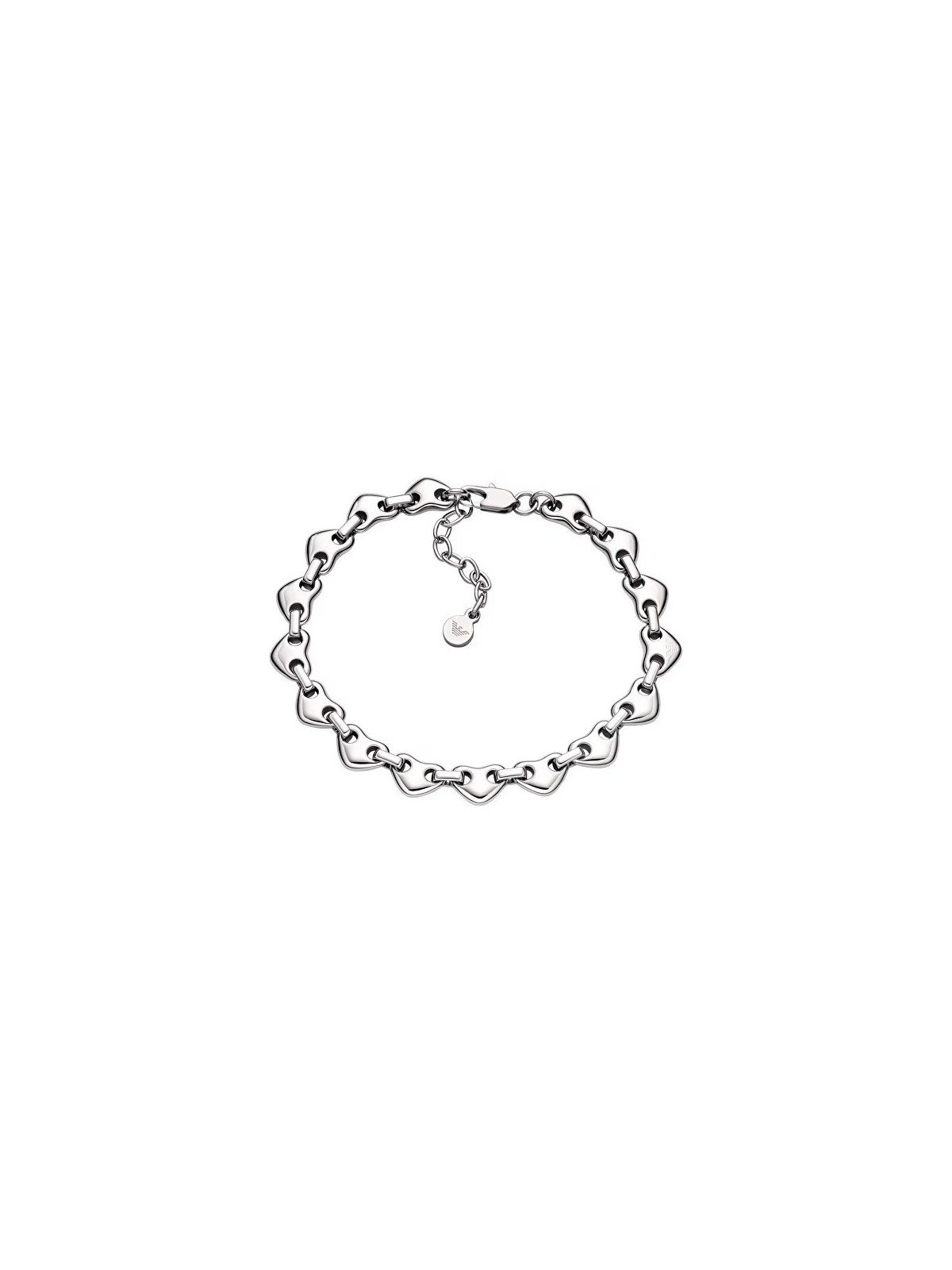 Emporio Armani donna cuore bracciale EGS3335040 donna argento 0860