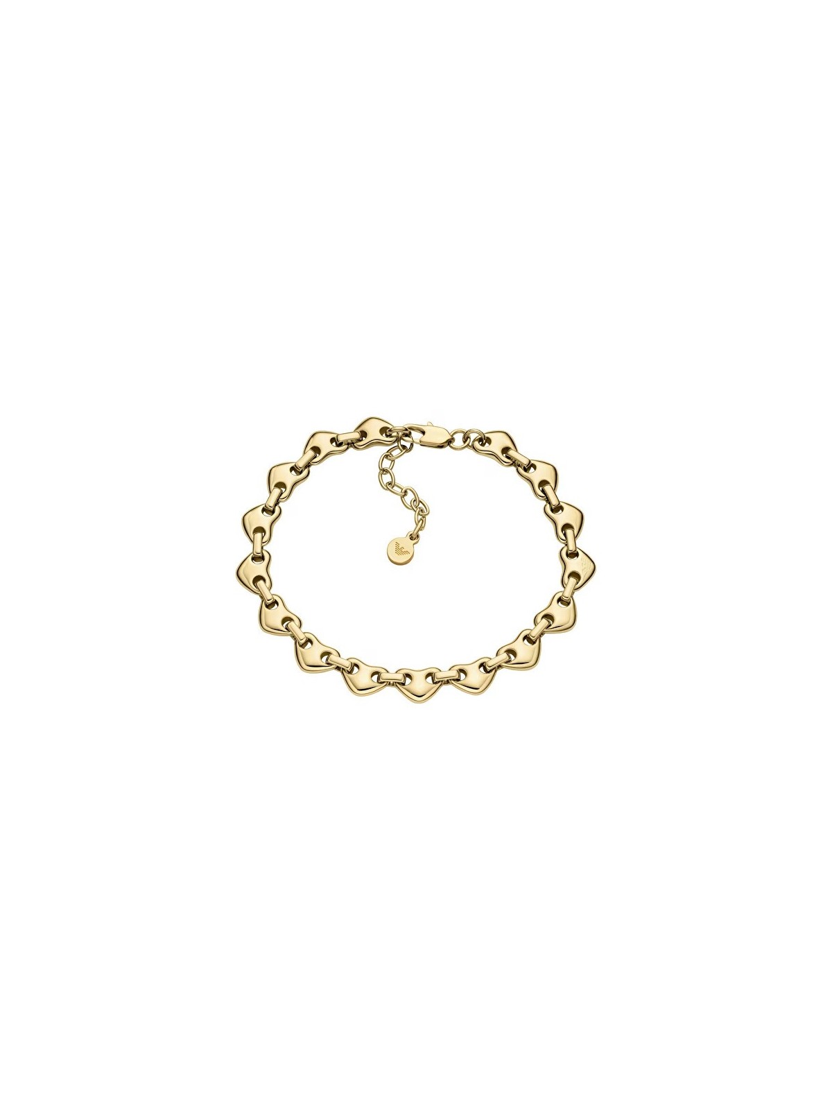 Emporio Armani donna placcato oro bracciale cuore EGS3331710 donna oro 0857