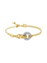 Michael Kors Dazzling bracciale con zirconi Premium MKJ8530931 donna bicolore trasparente oro 0833
