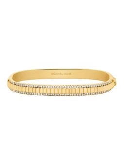 Michael Kors solido bracciale con zirconi Premium MKJ8610710 donna trasparente oro 0840