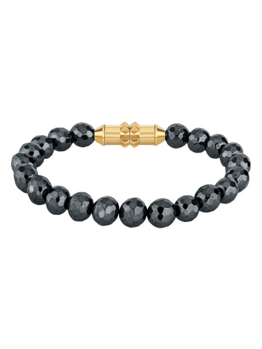 Police Beaded bracciale donna PEJLB2103905 donna oro nero 1124