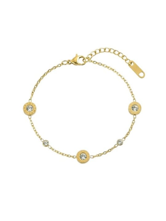 Victoria Walls placcato oro donna bracciale con trasparente cristalli VWB260827G donna trasparente oro 0327