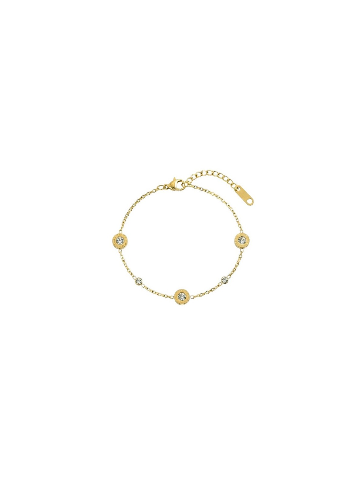 Victoria Walls placcato oro donna bracciale con trasparente cristalli VWB260827G donna trasparente oro 0327