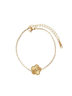 Emily Westwood donna placcato oro bracciale con a fiore EWB250182G donna oro 0627