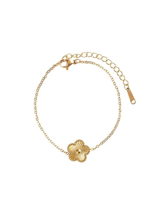 Emily Westwood donna placcato oro bracciale con a fiore EWB250182G donna oro 0627