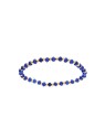 Kalace placcato oro bracciale con blu perle 120854B donna blu oro 0025