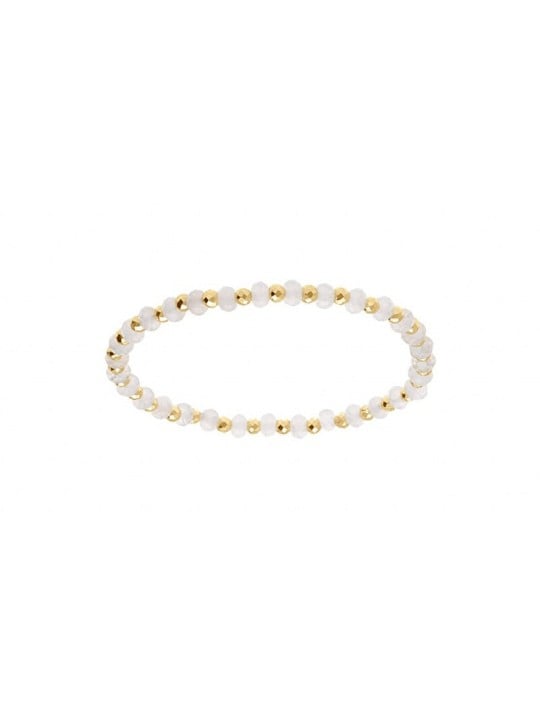 Kalace placcato oro bracciale con bianco perle 120854A donna oro bianco 0024