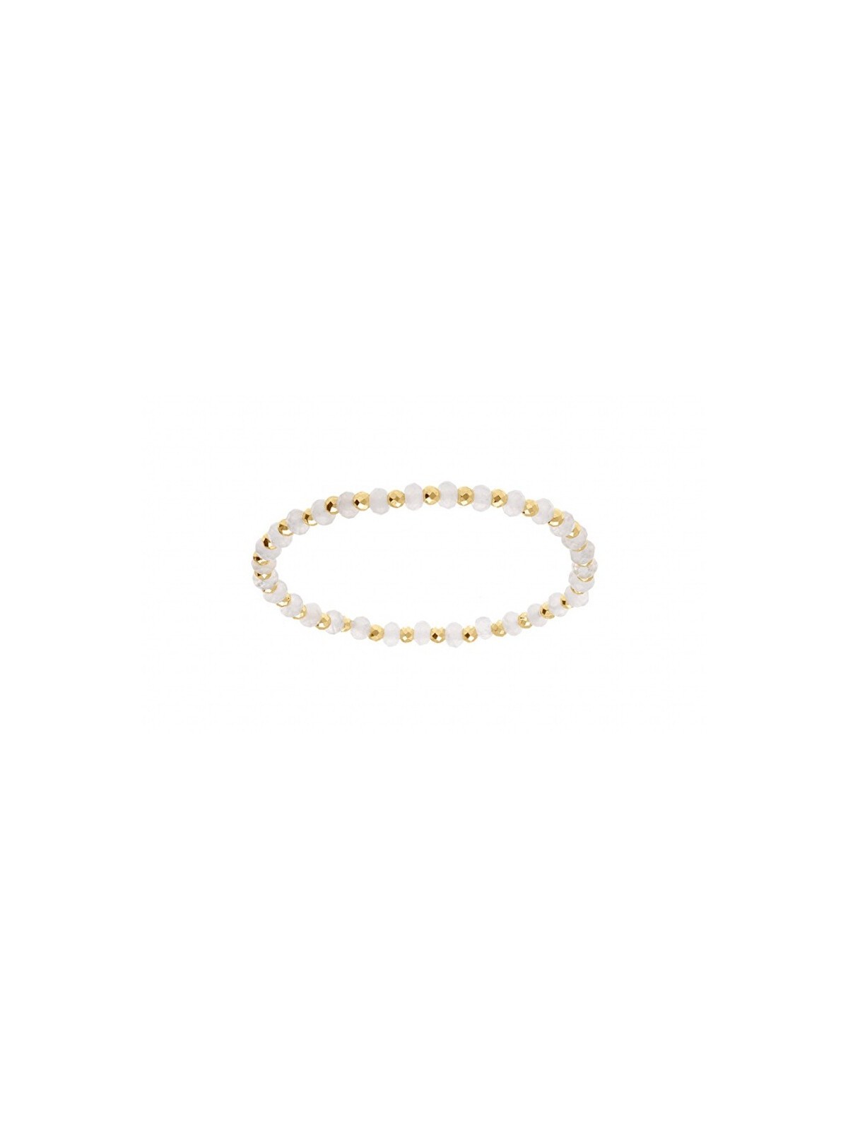 Kalace placcato oro bracciale con bianco perle 120854A donna oro bianco 0024