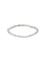 Kalace placcato oro bracciale con azzurro perle 120854C donna oro azzurro 0026