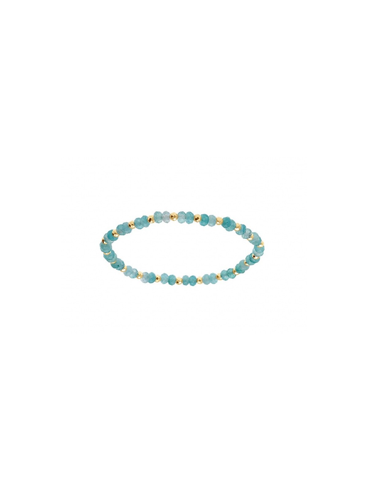 Kalace placcato oro bracciale con turchese perle 120854T donna oro turchese 0029