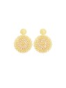 Sàntibé orecchini con oro perle mini spagnola mini ESP-DORÉ-BO donna oro 0002