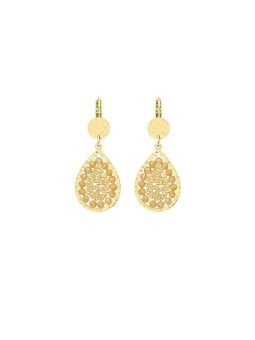 Sàntibé oro goccia pendente orecchini mini Ysé mini YSÉ-DORÉ-BO donna oro 0010